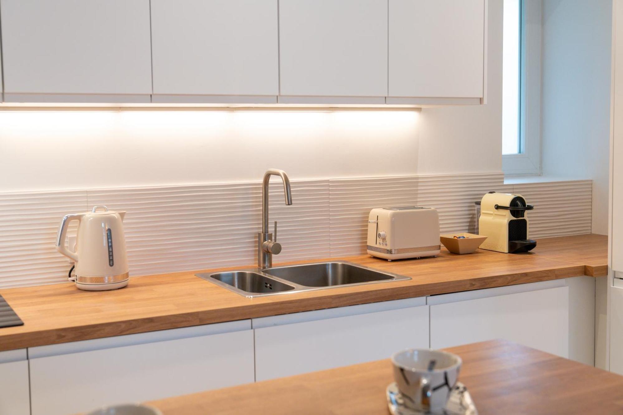 Velvet - Best Keys - Maison Duplex Elegante - Plein Centre Ville - Deco Minimaliste & Cosy - Literie Haut De Gamme - 2 Chambres Separees - Lit Queen Size & 1 Canape Convertible - Smart Tv - Wifi Fibre - Check-In Autonome Санс Екстериор снимка